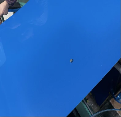 Foglio in silicone rilevabile al metal detector